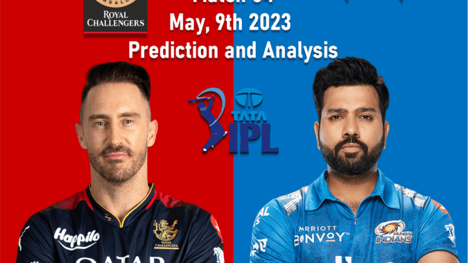 IPL RCB vs MI May 9 Prediction