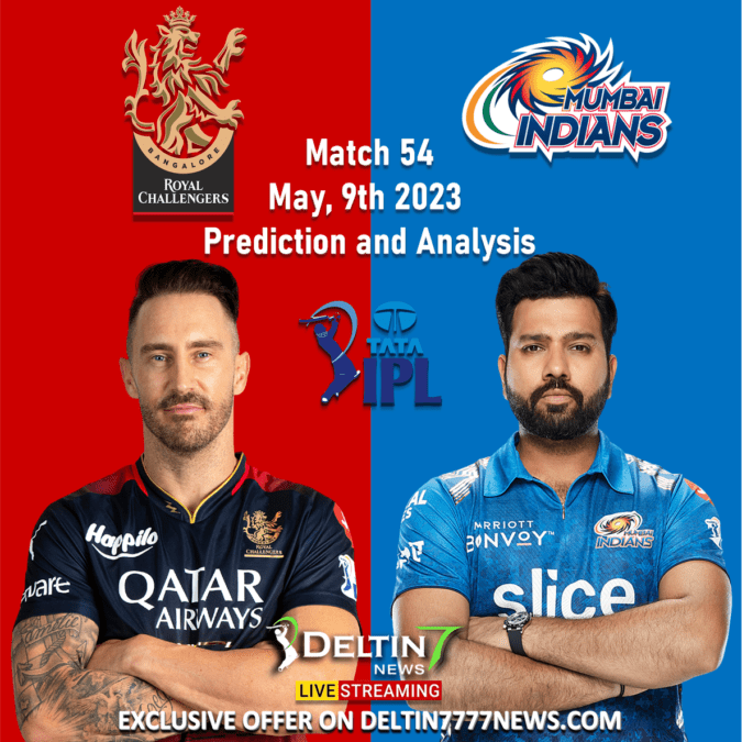 IPL RCB vs MI May 9 Prediction