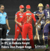 Another last ball thriller in IPL