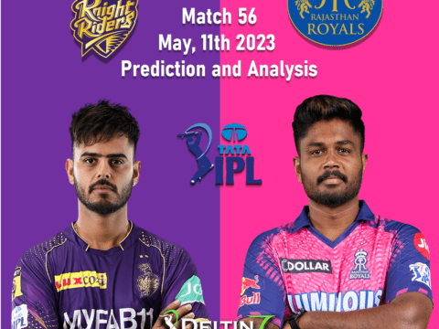 RR vs KKR May 11th Prediction