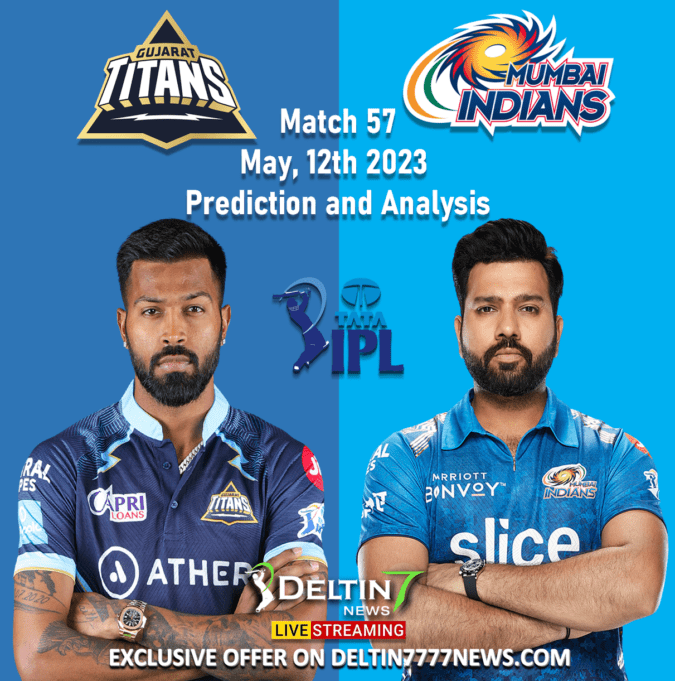 GT vs MI May 12th Prediction | Match 57 Gujarat Titans vs Mumbai Indians IPL 2023 GT vs MI May 12th Prediction