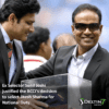 Ex Selector Sunil Joshi justified BCCI
