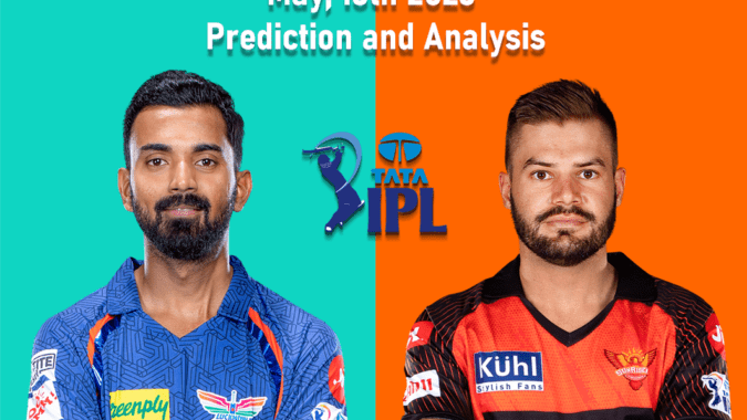 SRH vs LSG May 13th Prediction