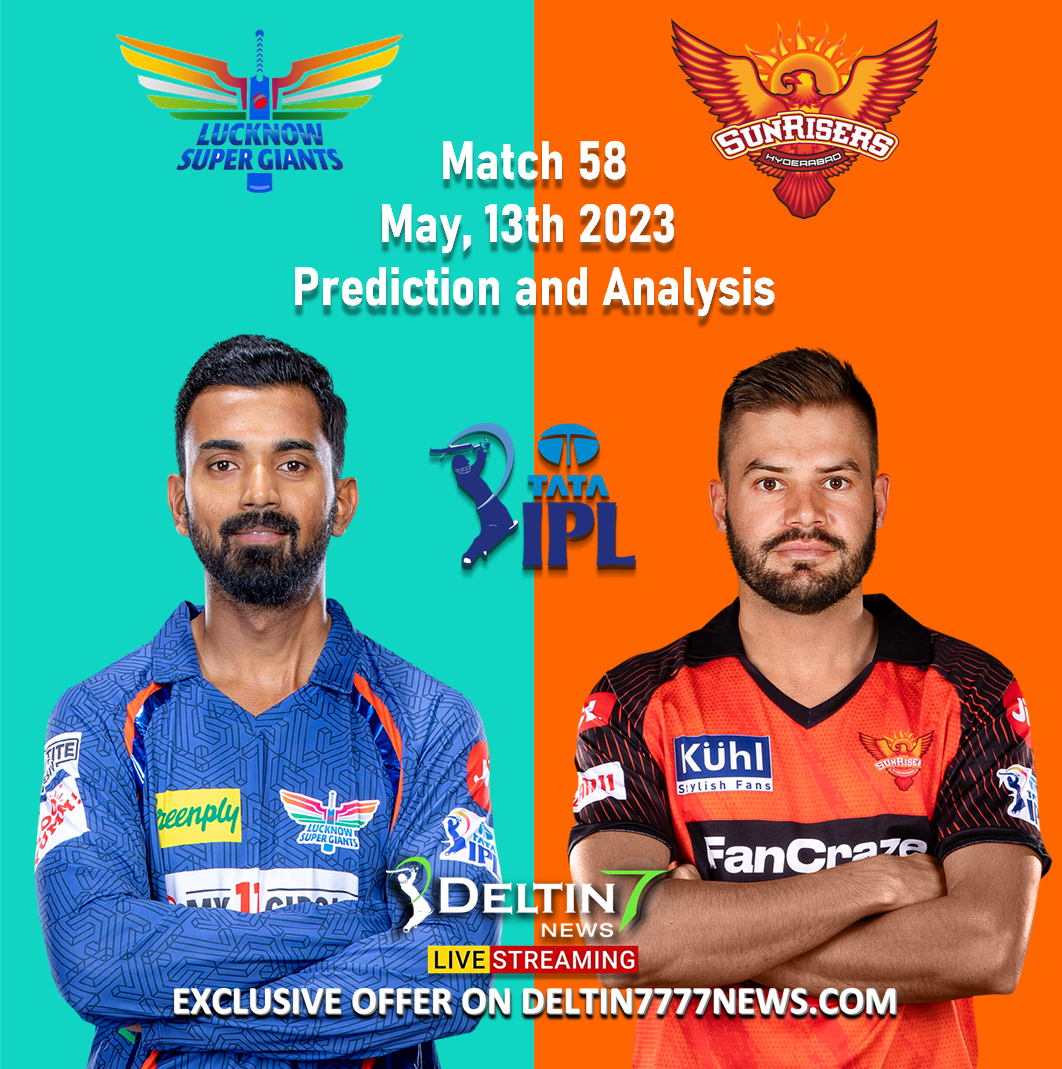 Srh Vs Lsg May 13th Prediction Match 58 Ipl 2023 9952