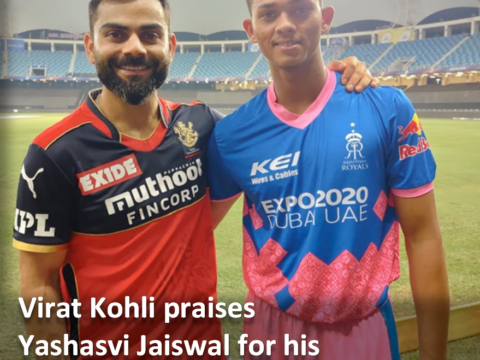 Virat Kohli praises Yashasvi Jaiswal for his brilliant batting | Yashasvi Jaiswal breaks the record for fastest IPL half century Virat Kohli praises Yashasvi Jaiswal for his brilliant batting