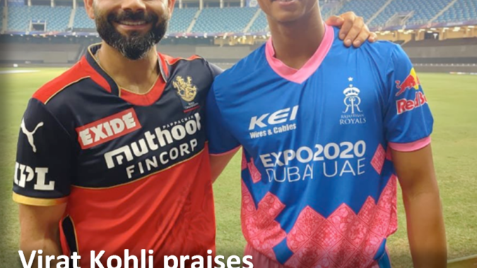 Virat Kohli praises Yashasvi Jaiswal for his brilliant batting