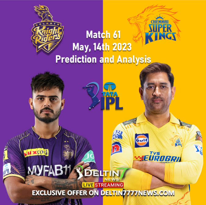CSK vs KKR May 14th Prediction