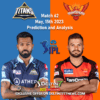 SRH vs GT May 15th Prediction