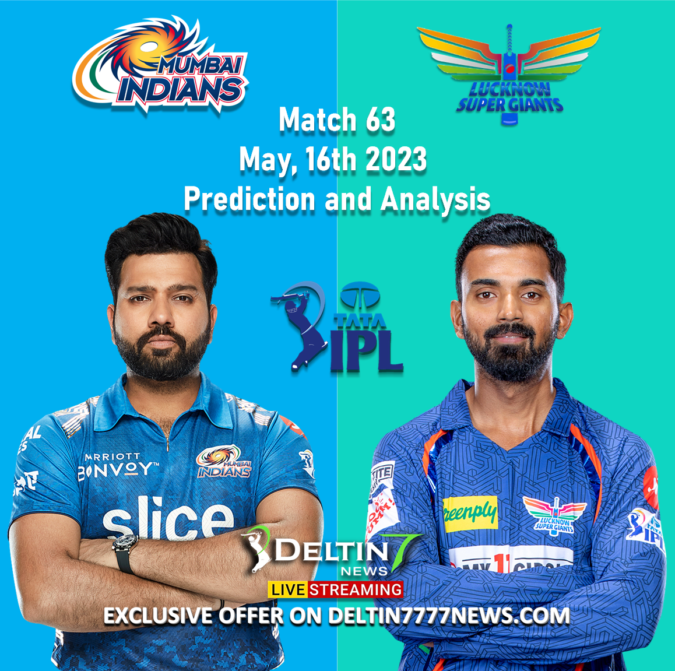 LSG vs MI May 16th Prediction
