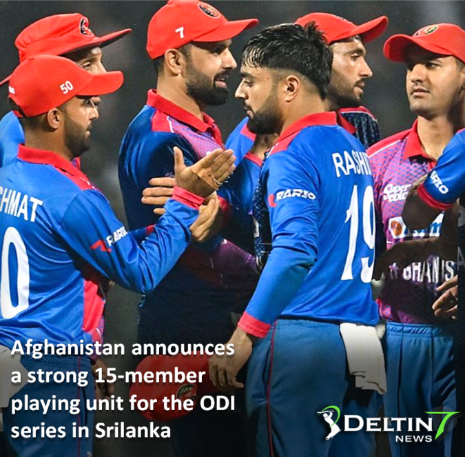 Afghanistan announces a strong 15-member