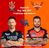 SRH vs RCB May 18th Prediction