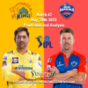DC vs CSK May 20th Prediction