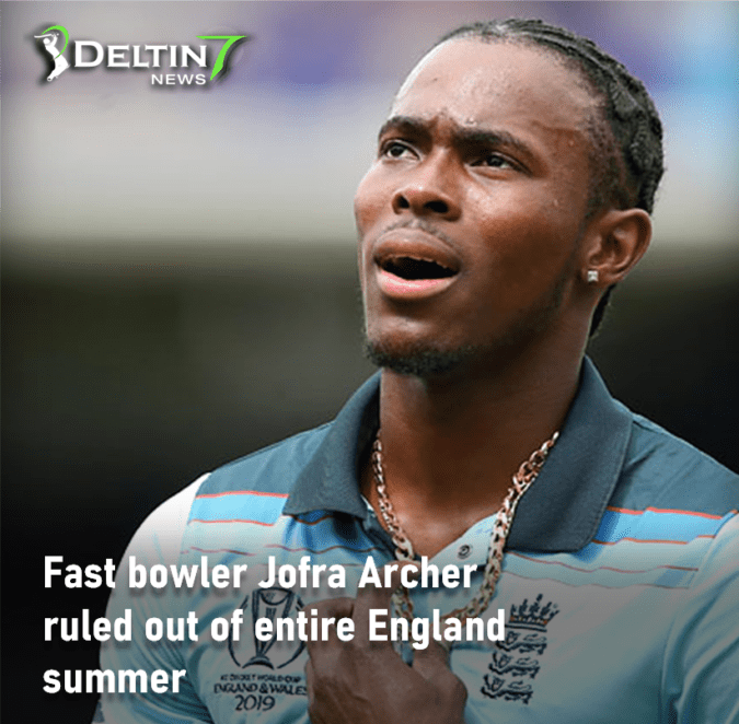 Fast bowler Jofra Archer ruled out of entire England summer | Archer to Miss Ashes 2023 Fast bowler Jofra Archer ruled out of entire England summer