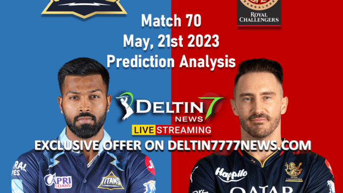 RCB vs GT May 21st Prediction