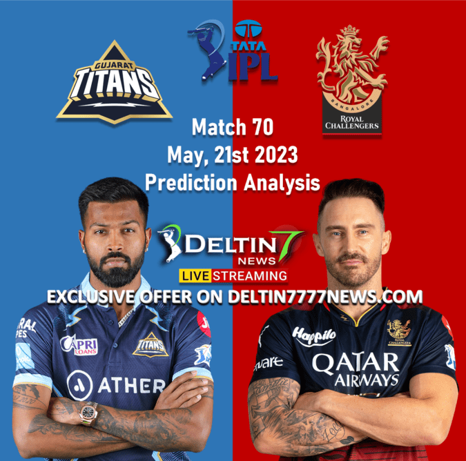 RCB vs GT May 21st Prediction