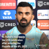KL Rahul's reaction to LSG celebration