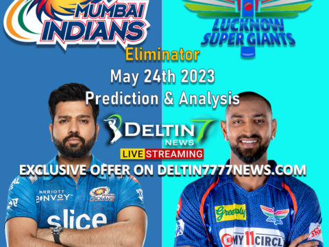 IPL 2023 Eliminator MI vs LSG Prediction | Mumbai Indians vs Lucknow Super Giants IPL 2023 Eliminator MI vs LSG Prediction