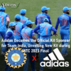Adidas Sponsors for Team India, Unveiling New Kit during WTC 2023 Final