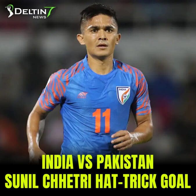 India vs Pakistan: Sunil Chhetri Hat-Trick Goal