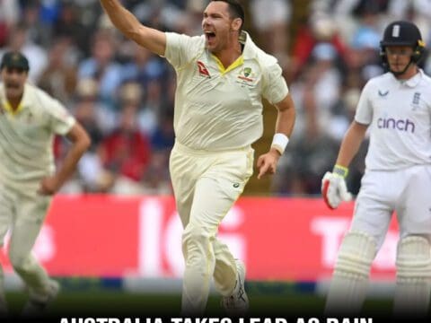 Australia Takes Lead as Rain Interrupts Ashes Test at Edgbaston