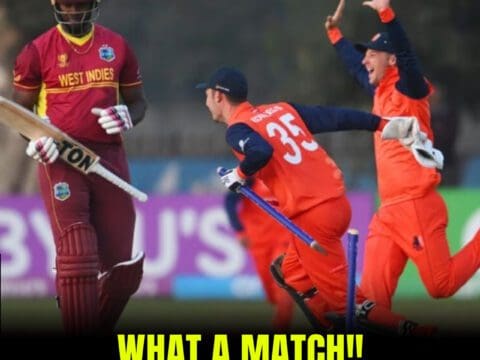 Netherlands beat West Indies in Super Over