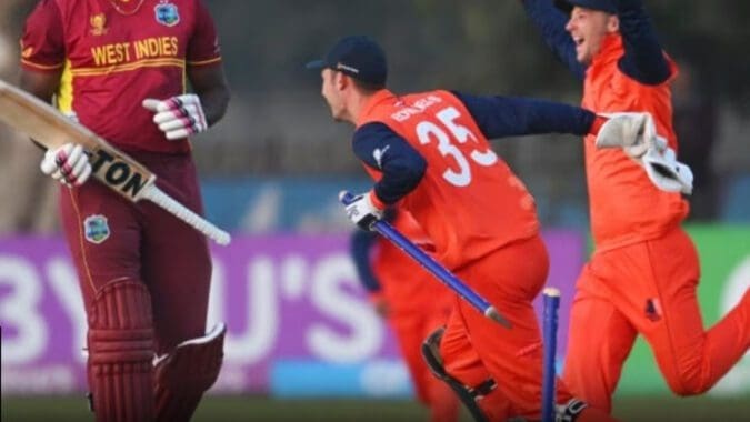 Netherlands beat West Indies in Super Over