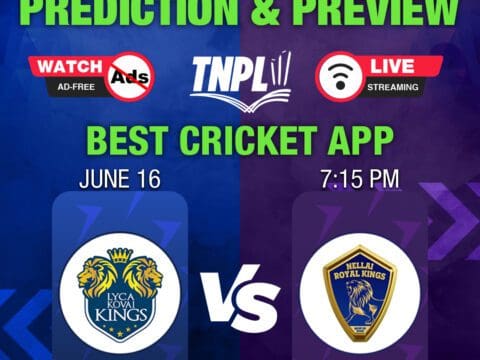 TNPL LKK vs NRK June 16 Prediction