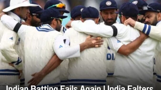 Indian Batting Fails Again | India Falters against Boland and Co in The Oval Battle: