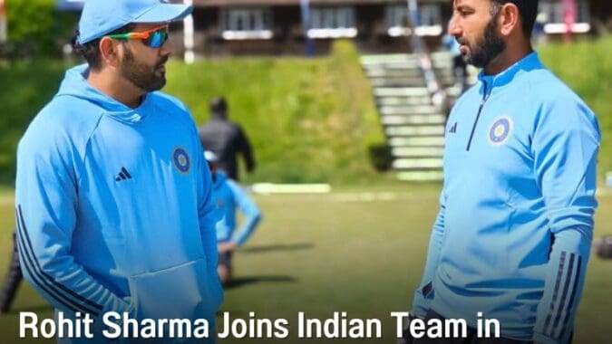 Rohit Sharma Joins Indian Team in England for ICC WTC Final India vs Australia ICC World Test Championship Final