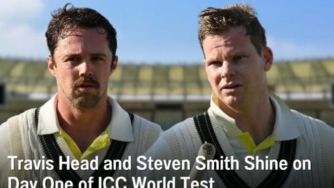 Travis Head and Steven Smith Shine on Day One of ICC World Test Championship Final 2023: India vs Australia | Match Report | As it Happened