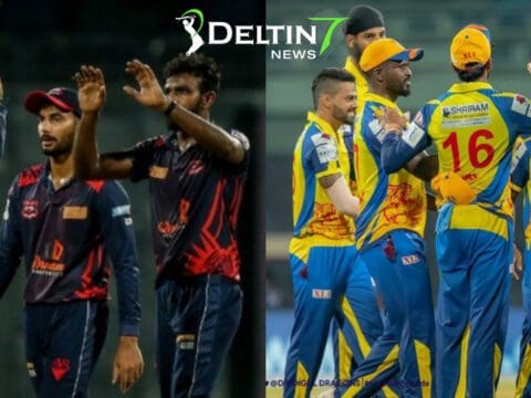Dindigul Dragons vs. IDream Tiruppur Tamizhans