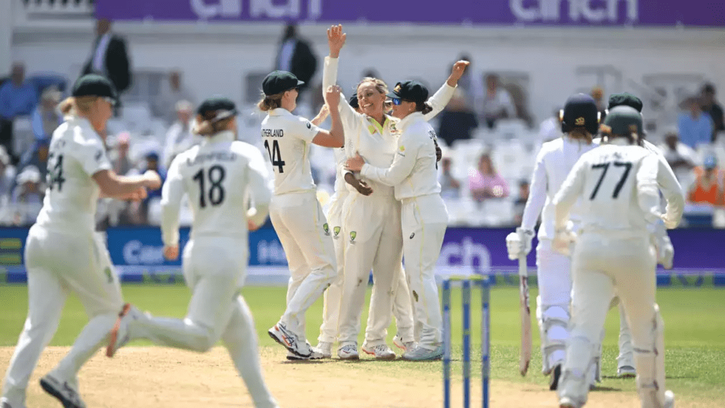 Dreams Come True: Ashleigh Gardner's Unforgettable Test Performance | Australia Women win the Iconic Women Ashes Test 1 image 20