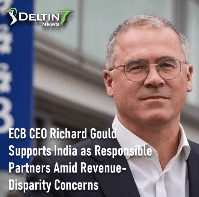 ECB CEO Richard Gould Supports India as Responsible Partners Amid Revenue-Disparity Concerns ECB CEO Richard Gould Supports India as Responsible Partners