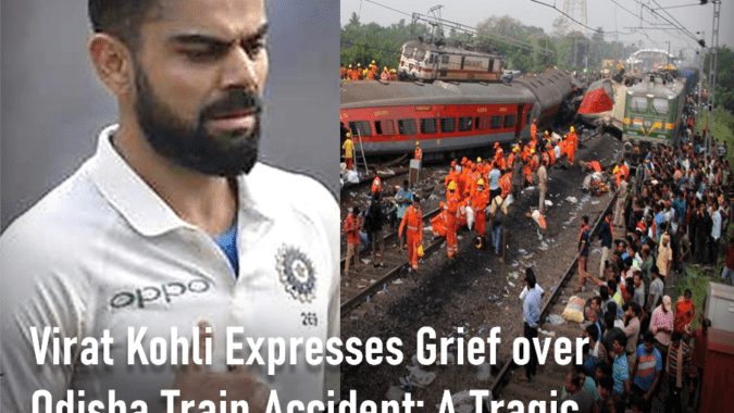 Virat Kohli Expresses Grief over Odisha Train Accident: