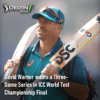 David Warner wants a Three-Game Series in ICC World Test Championship Final David Warner wants a Three-Game Series in ICC World Test Championship Final | ICC WTC Final 2023 | Indian Cricket Team