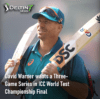 David Warner wants a Three-Game Series in ICC World Test Championship Final David Warner wants a Three-Game Series in ICC World Test Championship Final | ICC WTC Final 2023 | Indian Cricket Team