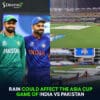 Rain could affect