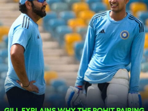 Gill explains why the Rohit