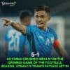 As China crushed India