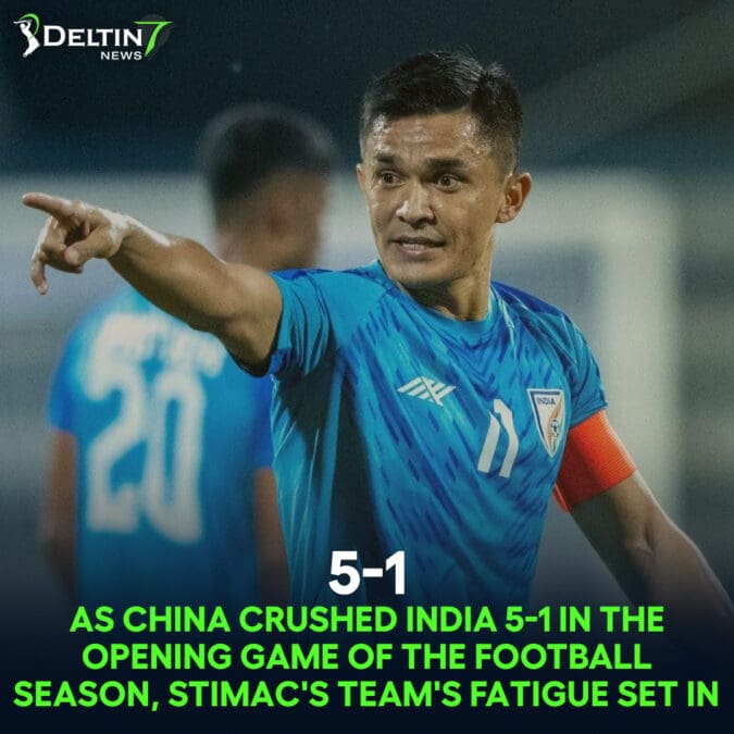 As China crushed India
