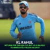KL Rahul returns