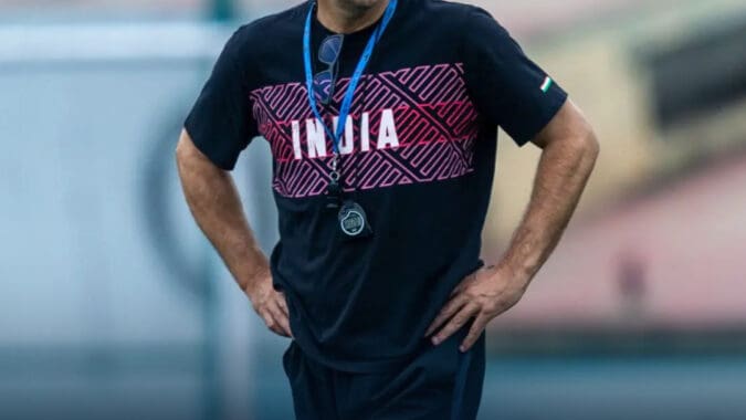 Indian football coach