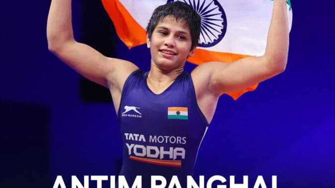 Antim Panghal overcomes