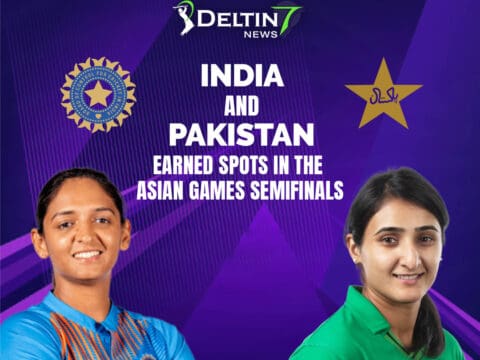 The cricket teams from