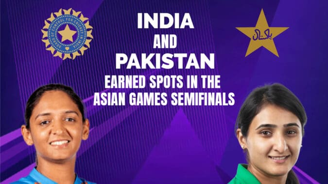 The cricket teams from