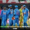 India's Squad for 3rd ODI against Aus