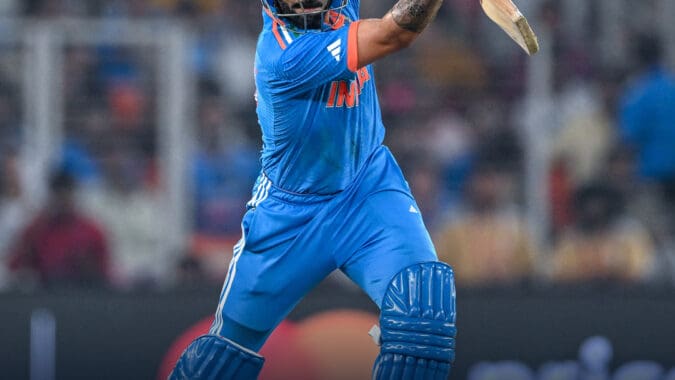 In the game-winning knock