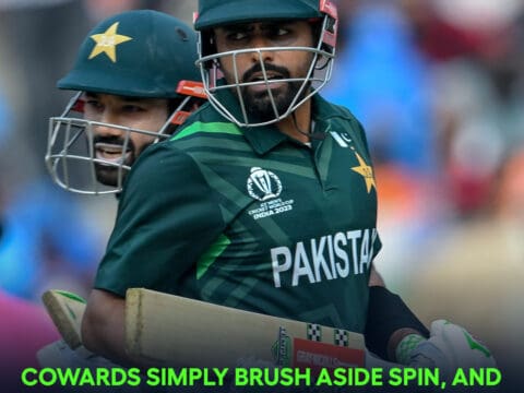 Cowards simply brush aside spin