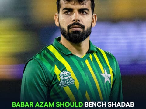 Babar Azam should bench