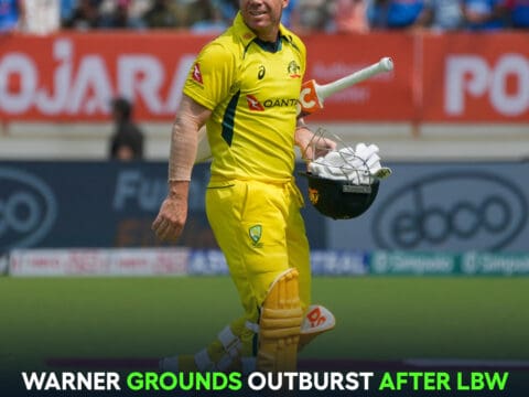 Warner grounds outburst